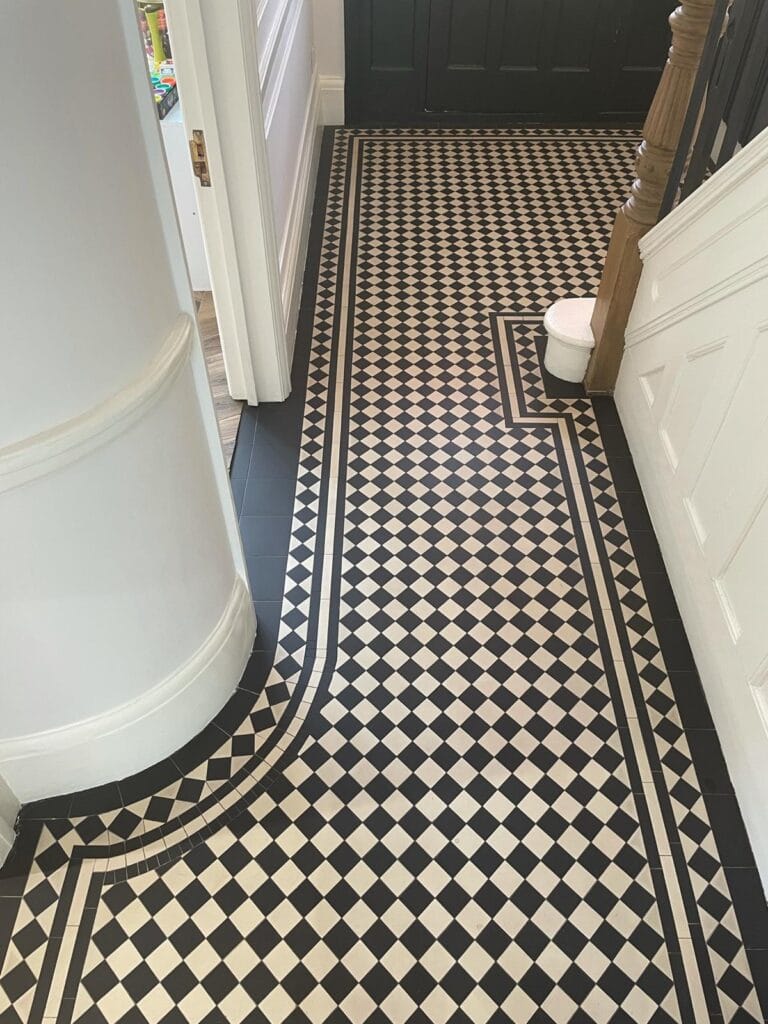 6. Victorian Floor Tiles - Hallway