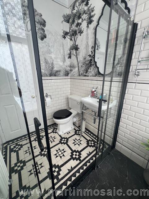 Victorian floor tiles London - bathroom