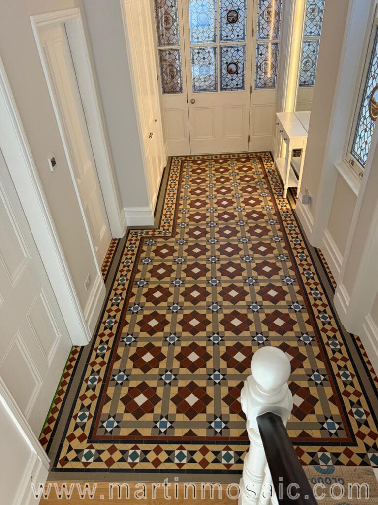 Clapham Installation - Hallway tiles