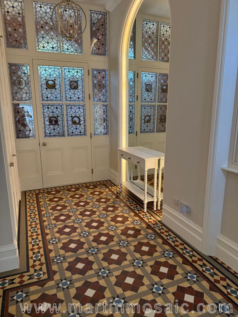 Clapham Installation - Hallway tiles
